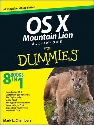 cover image of OS X Mountain Lion All-in-One For Dummies